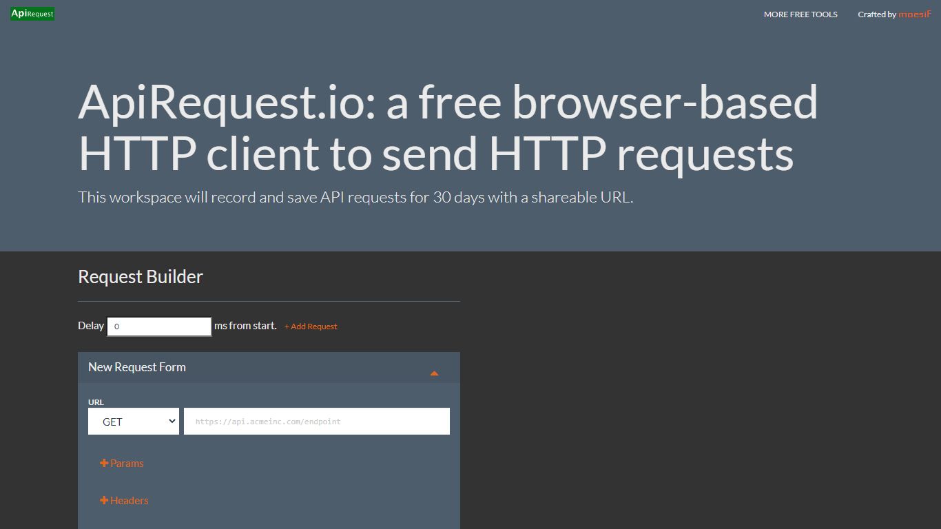 ApiRequest.io | Make HTTP requests and share